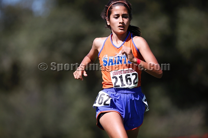 2013SIXCHS-119.JPG - 2013 Stanford Cross Country Invitational, September 28, Stanford Golf Course, Stanford, California.